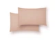 Наволочки Loftline Перкаль Soft coral 50х75 см, 2 шт - изображение 1