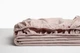 Простынь на резинке Loftline Smokey pink 150x200x35 см (На матрас 160х200 см) - изображение 1