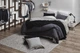 Підковдра Loftline Перкаль Negro 150х220 см - зображення 5
