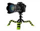 Гнучкий штатив Тripod H19 см для смартфона, GoPro, камери Alitek Flexible Black / Green - зображення 2