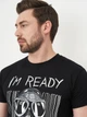 Футболка Sol's Imperial 190 I'M Ready 11500309/86 XXL Чорна (3609374907211) - изображение 4