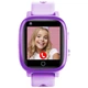 Детские смарт часы-телефон JETIX T-Watch 2 с 4G видеозвонком и влагозащитой(Purple) + защитная пленка в подарок - изображение 4