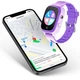 Детские смарт часы-телефон JETIX T-Watch 2 с 4G видеозвонком и влагозащитой(Purple) + защитная пленка в подарок - изображение 3