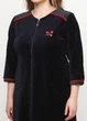 Халат Wild Love 2XL тёмно-синий 20746 - изображение 3