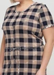 Халат Wild Love 3XL бежевый с черным 81514 - изображение 3