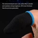 Сенсорные напальчники для игр на смартфоне 12 штук Черный Без бренда - изображение 4