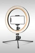 Кільцева Лампа RING FILL LIGHT 26см на штативі (2,1м) із тримачем для телефону, лампа блогера, Лед лампа - изображение 5