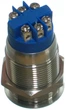Кнопка антивандальная VJ Parts d22mm резьба 19mm h36mm 6 контактов под винт индикация, арт.кн559 - изображение 2