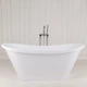 Ванна из искусственного камня Fancy Marble Newton 160.7х65 см - изображение 3