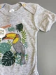 Боди-футболка Veres Tropic baby 80см Серый - изображение 2