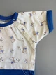 Боді-футболка Veres Little Bear blue 74см Синій з молочним - зображення 3