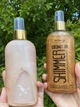 Кокосовое масло Top Beauty для загара с шиммером Shimmer Coconut Oil Gold 200мл - изображение 2