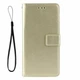 Класичний чохол-книжка Deexe Wallet Style для VIVO Y17 / Y15 - Gold - зображення 2