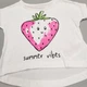 Футболка для дівчинки з коротким рукавом Minoti 2TTEE07 Summer Vibes 80р. Білий - зображення 2