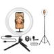 Набор блогера ACCLAB AL-LRSET2 5in1 Ring of Light, Holder, Tripod, mic., Bluetoot (1283126502064) - изображение 1