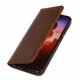 Чехол Deexe Wallet Case для Huawei Honor 9X Lite - Coffee - изображение 8
