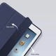 Силиконовый чехол обложка + Pencil Holder BBM1 для iPad 2017/2018 9,7" Синий - изображение 3