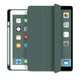Силиконовый чехол обложка + Pencil Holder BBM1 для iPad 2017/2018 9,7" Темно-зеленый - изображение 4