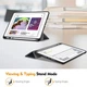 Силіконовий чохол обкладинка + Pencil Holder BBM1 для iPad Pro 11" 2018 Чорний - зображення 3