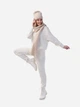 Комплект женский (шапка и шарф) SVTR 933 One size светлая пудра (SVTR 933) - изображение 4