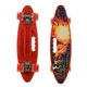 Пенниборд (Penny Board) SL-AS(108), дека с ручкой, колеса светящиеся (красный) - изображение 2