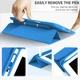 Силіконовий чохол обкладинка + Pencil Holder BBM1 для iPad 10.2" 2019/2020 Морський Синій - зображення 5