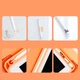 Силіконовий чохол обкладинка + Pencil Holder BBM1 для iPad Pro 10,5"/iPad Air 2019 Помаранчевий - зображення 6