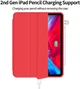 Силиконовый чехол обложка + Pencil Holder BBM1 для iPad Pro 11’’ 2020/2021 Красный - изображение 7