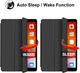 Силиконовый чехол обложка + Pencil Holder BBM1 для iPad Air 4 2020/Air 5 2022 10,9"/Air 11" 2024(M2)/2025(M3)/2026(M4) Черный - изображение 5