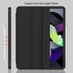 Силиконовый чехол обложка + Pencil Holder BBM1 для iPad Air 4 2020/Air 5 2022 10,9"/Air 11" 2024(M2)/2025(M3)/2026(M4) Черный - изображение 10