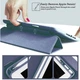 Силиконовый чехол обложка + Pencil Holder BBM1 для iPad Air 4 2020/Air 5 2022 10,9"/Air 11" 2024(M2)/2025(M3)/2026(M4) Серо-фиолетовый - изображение 8