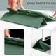 Силиконовый чехол обложка + Pencil Holder BBM1 для iPad Air 4 2020/Air 5 2022 10,9"/Air 11" 2024(M2)/2025(M3)/2026(M4) Темно-зеленый - изображение 9