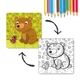 Пазлы DoDo Медвежонок-раскраска 2 в 1 (300120) - изображение 2