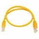 Патч-корд UTP Atcom RJ45, Cat.6, медь, 1 м, желтый - изображение 2