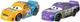 Набір машинок Тачки Mattel Disney Pixar Cars Speedy Comet and Parker Brakeston Спіді Комет і Паркер Питстоп (GKB74) - зображення 2