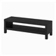 Тумба під телевізор IKEA (ІКЕА) LACK 120x35x36 см чорно-коричнева 204.989.37 - зображення 1
