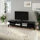 Тумба под телевизор IKEA LACK 160x35x36 см черно-коричневая (204.989.04) - зображення 3