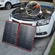 Сонячна панель Складна DOKIO FFSP 80W 5V/12V з контролером Вологозахищена - зображення 7