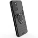 Чехол с подставкой Deexe Hybrid Case для OnePlus 9R - Black - изображение 5