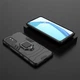 Чехол с подставкой Deexe Hybrid Case для OnePlus 9R - Black - изображение 6