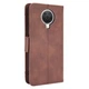 Чохол-книжка з кишеньками Deexe Wallet Stand для Nokia G10 / G20 - Brown - зображення 4