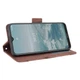 Чохол-книжка з кишеньками Deexe Wallet Stand для Nokia G10 / G20 - Brown - зображення 5