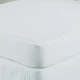 Наматрасник с бортами стеганый Viluta 120x200х25 Микрофибра Белый - изображение 2