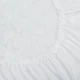 Наматрасник с бортами стеганый Viluta 120x200х25 Микрофибра Белый - изображение 3