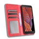 Чехол-книжка Deexe Retro Style для Samsung Galaxy Xcover 5 (G525) - Red - изображение 5