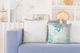 Декоративна подушка Kayoom Nostalgia 285 Turquoise 45х45 см - зображення 2