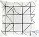 Декоративна подушка Kayoom Kennedy White/Black 45х45 см - зображення 1