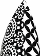 Декоративна подушка Kayoom Stereo Black/White 45х45 см - зображення 2