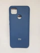 Силиконовый чехол Silicone Cover для Xiaomi Redmi 9С Синий - изображение 1