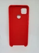 Силиконовый чехол Silicone Cover для Xiaomi Redmi 9С Красный - изображение 2